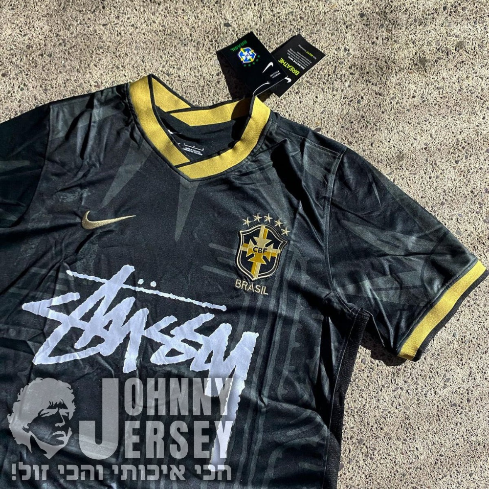ברזיל שחורה מהדורה מוגבלת סטוסי STUSSY