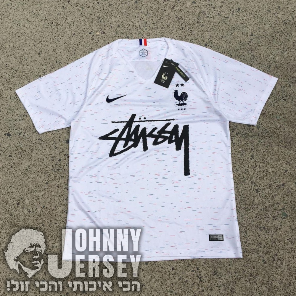 צרפת לבנה מהדורה מוגבלת סטוסי STUSSY