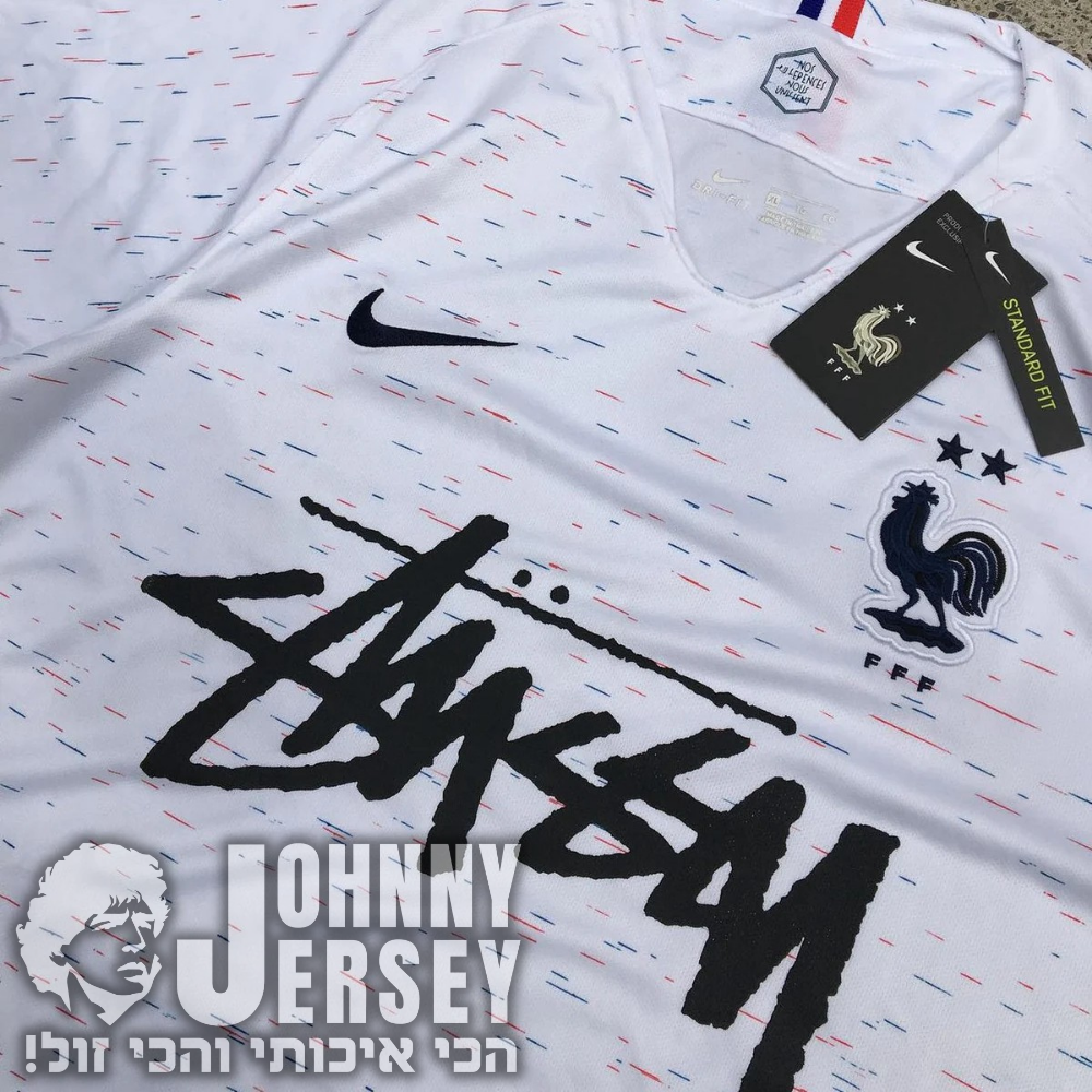 צרפת לבנה מהדורה מוגבלת סטוסי STUSSY