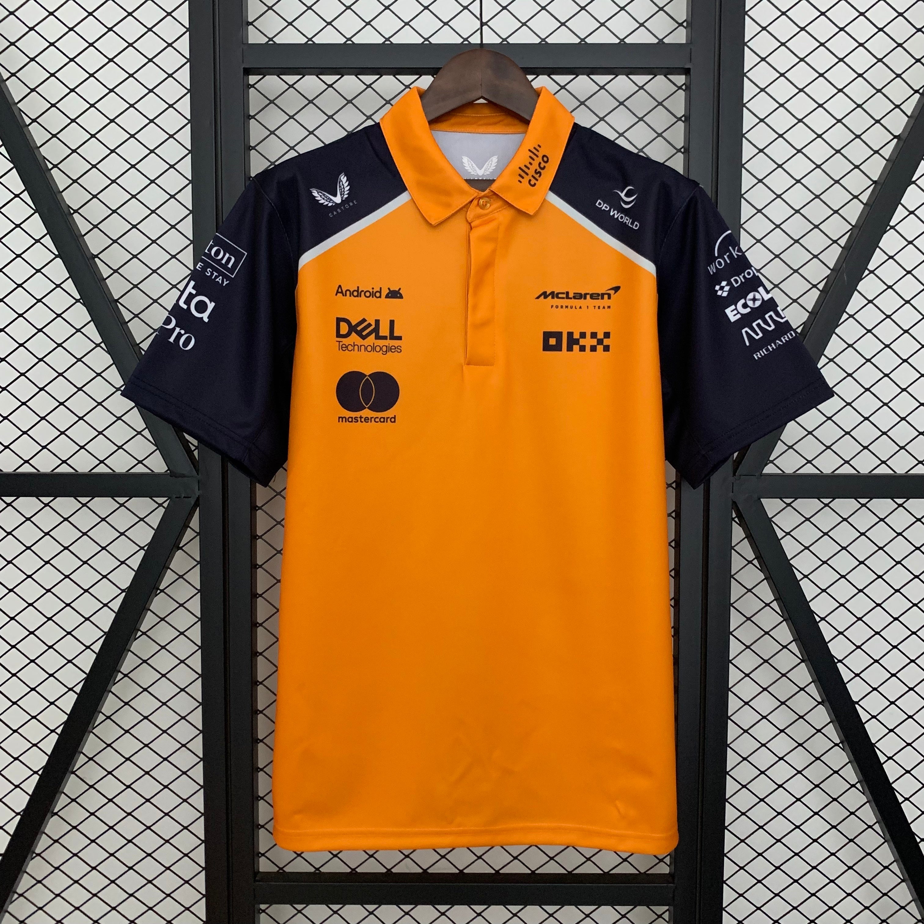חולצת פורמולה 1 - 2025 Castore McLaren Team פולו