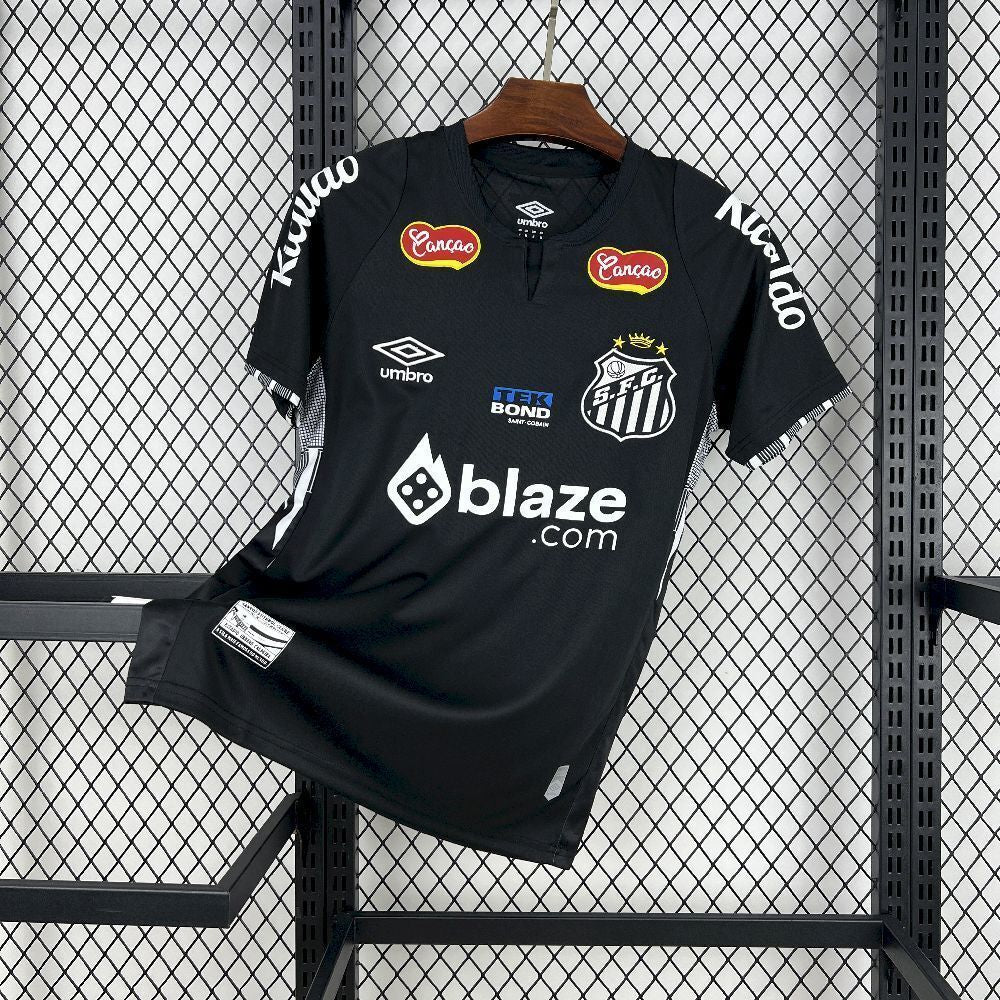 חולצת סנטוס מיוחדת 2025/26 שחורה