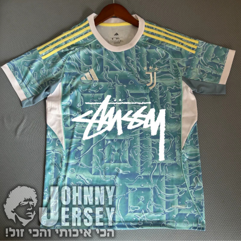 יובנטוס בהירה מהדורה מוגבלת סטוסי STUSSY