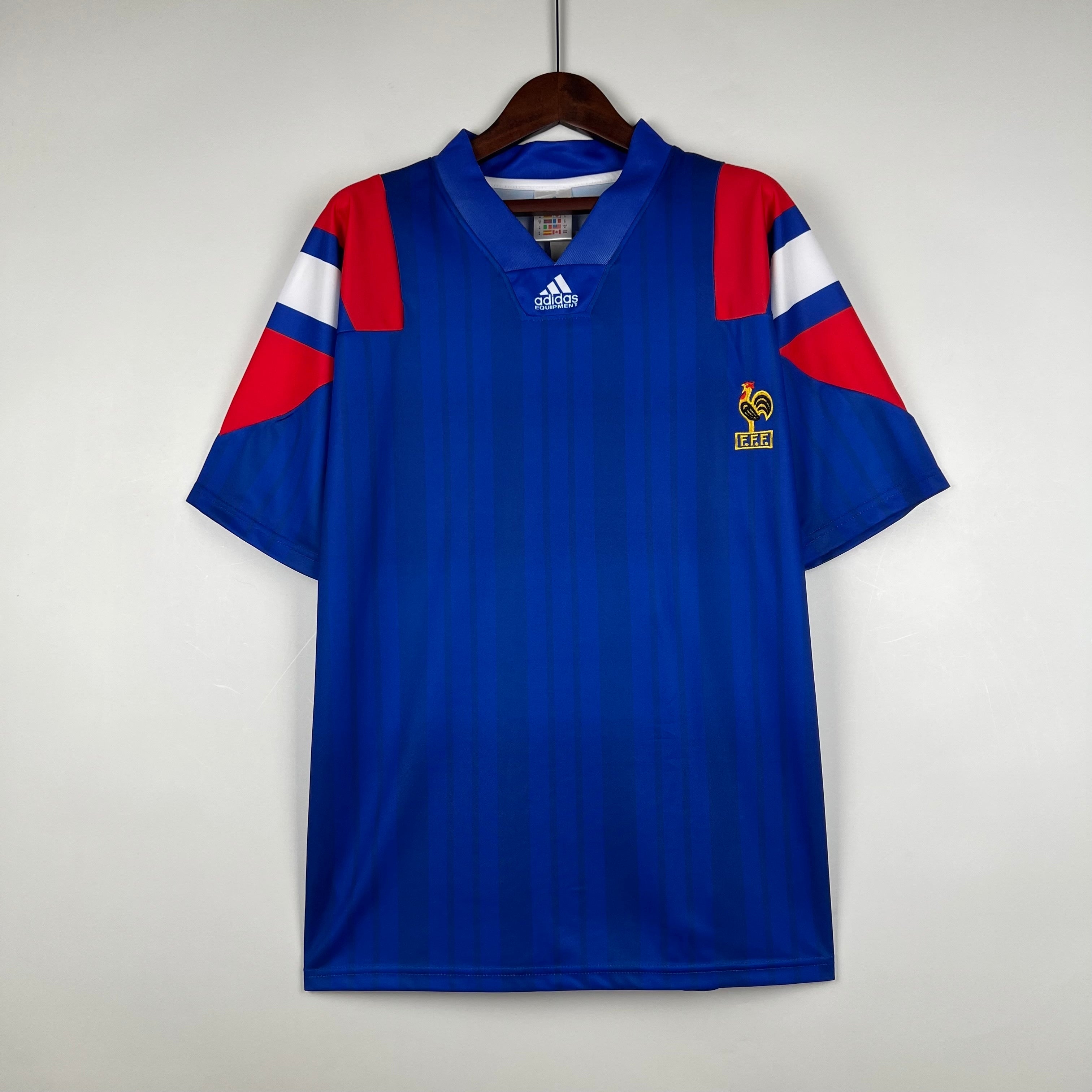 חולצת צרפת בית 1992/94 רטרו