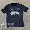 מנצ'סטר יונייטד שחורה מהדורה מוגבלת סטוסי STUSSY