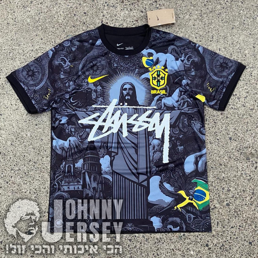 ברזיל מיוחדת שחורה מהדורה מוגבלת סטוסי STUSSY