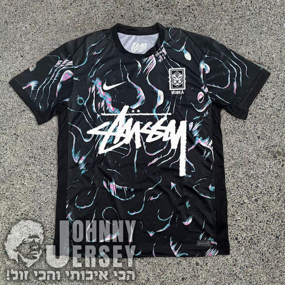 דרום קוריאה שחורה מהדורה מוגבלת סטוסי STUSSY