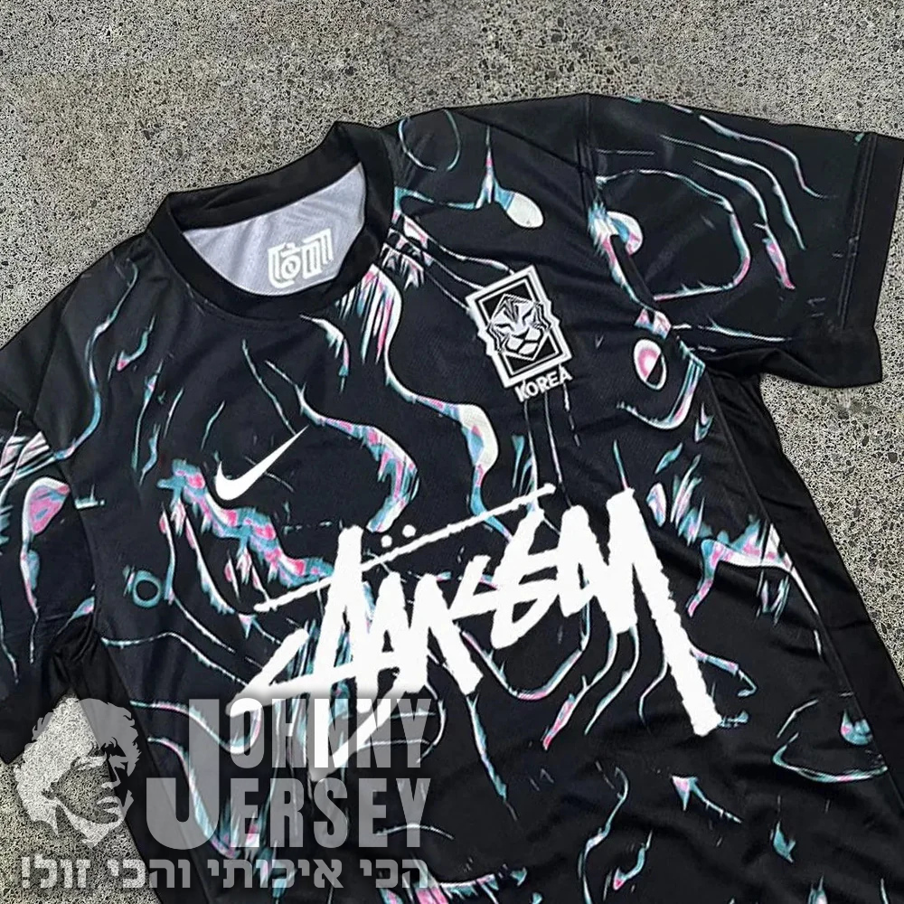 דרום קוריאה שחורה מהדורה מוגבלת סטוסי STUSSY