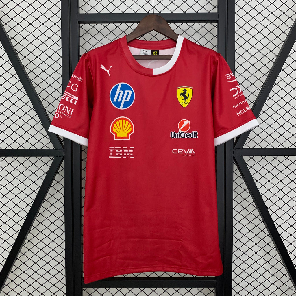 חולצת פורמולה 1 - Scuderia Ferrari HP 2025 Team