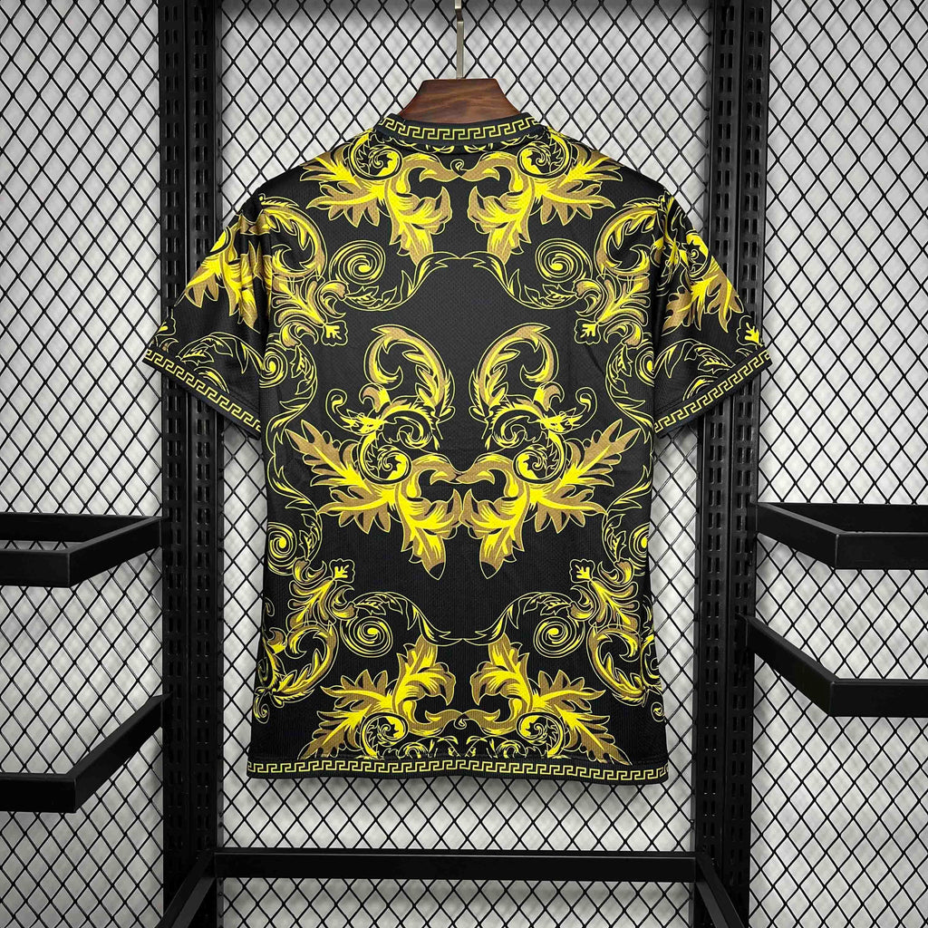 איטליה חולצת ספיישל וורסאצה זהובה VERSACE