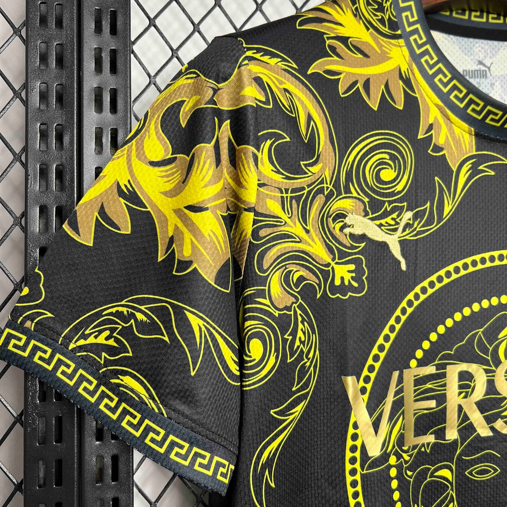 איטליה חולצת ספיישל וורסאצה זהובה VERSACE